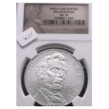2009 NGC MS70 LINCOLN SILVER DOLLAR