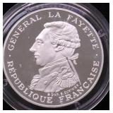 FRANCE PROOF SILVER 100 FRANCS