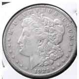 1921 S MORGAN DOLLAR  VF