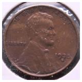 1935 S GEM BU RB LINCOLN CENT