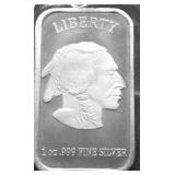 1OZ .999 SILVER BAR