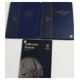 3 COLLECTOR COIN BOOKS   NO COINS