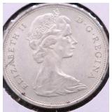 1965 CANADA SILVER 50 CENTS UNC
