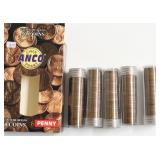 5 ROLLS OF LINCOLN CENTS