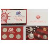 1999 SILVER PROOF SET