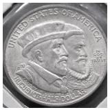 1924 SUPURB GEM  HUGENOT HALF DOLLAR