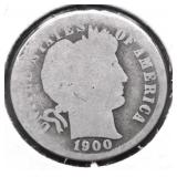 1900 S BARBER DIME G