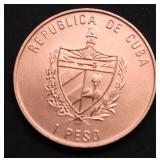 2010 CUBA PESO GEM