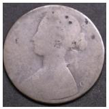 1862 G BRIT LARGE PENNY AG