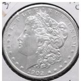 1902 O GEM BU MORGAN DOLLAR