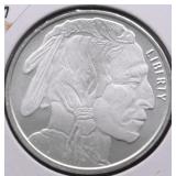 HALF OZ .999 SILVER ROUND