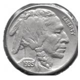 1935 GEM BU BUFFALO NICKEL