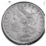 1882 O MORGAN DOLLAR XF