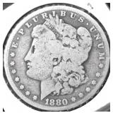 1880 MORGAN DOLLAR G