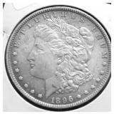 1896 MORGAN DOLLAR  CHOICE BU