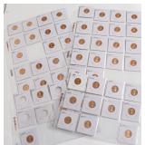 SHEETS OF GEM BU PENNIES