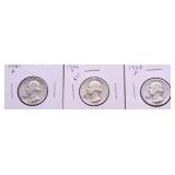 3 SILVER QUARTERS