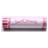 GEM RED 2025 ROLL OF LINCOLN CENTS