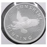 1 OZ .999 SILVER ROUND