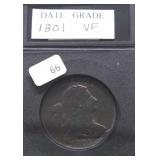 1801 LARGE CENT VF DETAILS