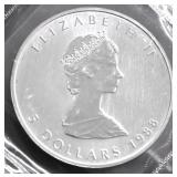 1988 CANADA MAPLE LEAF GEM