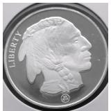 1 OZ .999 SILVER ROUND
