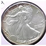 1989 SILVER EAGLE GEM