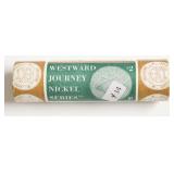 GEM BU ROLL OF WESTWARD JOURNEY NICKELS
