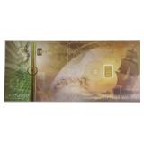 CASH GOLD .1 GRAM .999 GOLD CHOICE BU