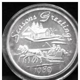 1 OZ .999 SILVER ROUND