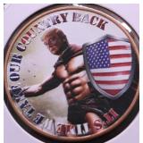 TRUMP 1 OZ .999 COPPER ROUND