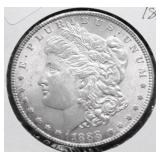 1888 GEM BU MORGAN DOLLAR