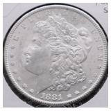 1881 S CHOICE BU MORGAN DOLLAR