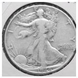 1946 WALKING HALF DOLLAR VG