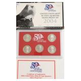 2004 SILVER QUARTER SET