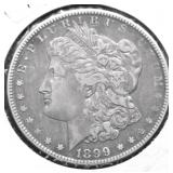 1899 O MICRO O MORGAN DOLLAR XF