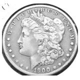 1900 O MORGAN DOLLAR VF