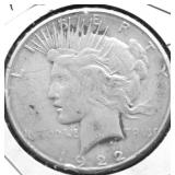 1922 S PEACE DOLLAR F