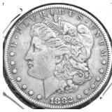 1882 MORGAN DOLLAR XF