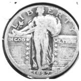 1927 STANDING QUARTER VG