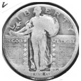 1929 STANDING QUARTER VG