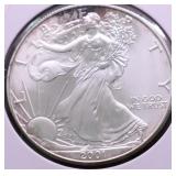 2001 SILVER EAGLE GEM