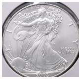 2002 SILVER EAGLE GEM