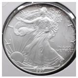 1997 SILVER EAGLE GEM