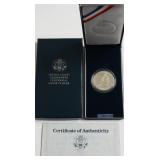 PROOF EISENHOWER SILVER DOLLAR W BOX PAPERS