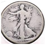 1936 WALKING HALF DOLLAR G