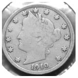 1910 V NICKEL F