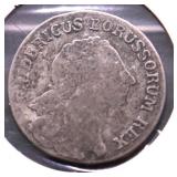 1776 PRUSSIA SILVER 1/6 THALER G
