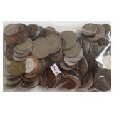 2 LBS FOREIGN COINS