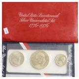 SILVER BICENTENNIAL MINT SET